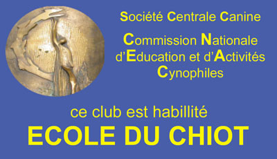 Plaque école du chiot